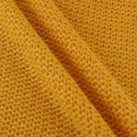 Taqqpue női Molett méretű V-nyakú kötött pulóver pulóverek Túlméretezett lLong ujjú egyszínű szexi pulóverek ingek