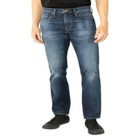 Silver Jeans Co. Men's Machray Classic Fit Straight Fear Jeans - Big & Tall, derékméret 38-56