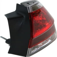 Csere repf hátsó lámpa kompatibilis a 2009-Ford fókuszszerű utasokkal izzóval