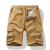 Férfi szabadidős kocogás rakomány pamut nyári nadrág rövidnadrág Vintage sport nadrág