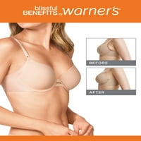 Warners® Blissful előnyök A hónalj-simítási kényelem Underwire enyhén bélelt póló melltartó RA3561W