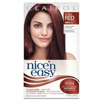 Clairol Nice ' n Easy született Vörös állandó hajszín, 5RB 119b természetes közepes vörösesbarna, készlet