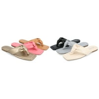 Journee Gyűjtemények Női Ares Tru Comfort Foam Light Puff Flip Flop Szandál