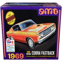 Ügyességi modell készlet Ford Torino Cobra Fastback 3-in-Kit méretarányos modell