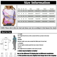 Hosszú ujjú póló könyök Plusz méretű Női ruhák Slim Fit márvány nyomtatás alkalmi munka ing női kerek nyakú Női elegáns