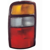 Új CAPA tanúsítvánnyal rendelkező Standard csere vezetőoldali hátsó lámpa szerelvény, illik 2004-Chevrolet Suburban