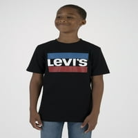 Levi ' s Boys Rövid ujjú sportruházat póló, 4-18-as méretben