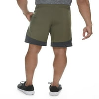 Atlétikai művek férfi aktív teljesítményű színblokk szövött rövidnadrág, akár XL méretű