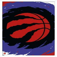 Toronto Raptors-Logó Fali Poszter, 22.375 34