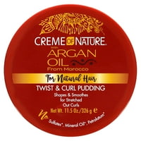 Twist & Curl puding arganolajjal Marokkóból, 11. oz, a természet krémje