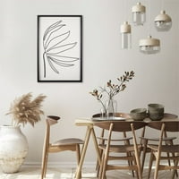 Stratton Home Decor Serene ll fém és fa keret fali művészet fekete-fehérben