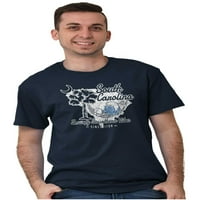 Southern Good Vibes Smurfs férfi grafikus póló pólók Brisco Brands 5x