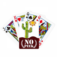 Kézzel festett kaktusz Mexikó kultúra elem Peek póker kártya privát játék