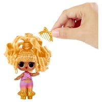 Meglepetés Hair Hair Hair Dolls, sorozat-Unbo meglepetések, köztük egy gyűjthető Baba valódi hajjal, nagyszerű ajándék