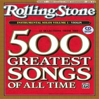 Válogatás a Rolling Stone magazin Minden idők legnagyobb dalaiból, Vol 1: hegedű, könyv CD