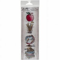 Tim Holtz Mini Tervrajzok Szalag Ragaszkodnak Bélyegek 3 X10 - Iskolaház