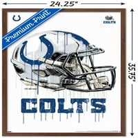 Indianapolis Colts - Drip sisak fali poszter, 22.375 34