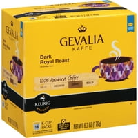 Gevalia Dark Royal Coffee, K-kupa rész a Keurig Brewers számára, szám