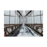 Védjegy képzőművészet' a Brooklyn-híd ' vászon művészet Bruce Gett