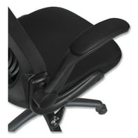 Alera EB-E sorozat forgatható dönthető középső hátsó hálós szék, legfeljebb lb, Fekete
