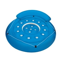 Poolmaster Francia Pocket Convertible Úszómedence Felfújható Sziget Úszó, Kék