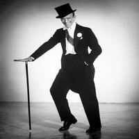 Fred Astaire klasszikus teljes hossza cilinderben és farokban cukornád poszterrel
