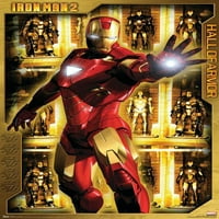 Marvel Cinematic Universe-Iron Man-páncélterem fal poszter, 22.375 34