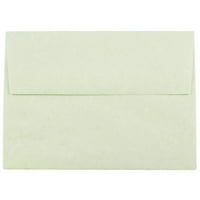 A borítékok, 4,8x6,5, zöld pergamen, 50 csomag