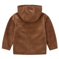 Eashery baba és kisgyermek fiú kabát gyerek kapucnis Steppelt kabát meleg Könnyű Könnyű pulóver Top kisgyermek fiú