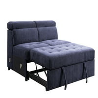 Nekoda tároló alvó szekcionált kanapé és oszmán sötétkék színben