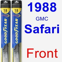 GMC Safari ablaktörlő lapát készlet - hibrid