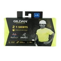 Gildan férfi Dryblend Munkaruházat pólók zsebbel, 2-csomag