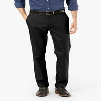 Dockers férfiak nagy és magas, modern kúpos illeszkedés aláírás khaki lu pamut nyújtási nadrág