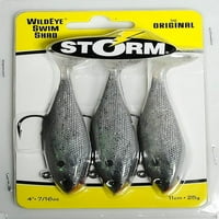 Storm WildEye Swim Shad 4 csalit 7 16oz Shad