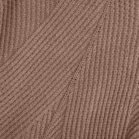 solacol női pulóverek pulóver garbó Női pulóver garbó pulóver női női Garbó kötött egyszínű vastag hajtóka Pulóver