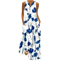 Sundresses a nők Molett méretű Boho virágos Rövid ujjú Magas derék ruha többszintű fodros Boho Cami Beach rövid ruha